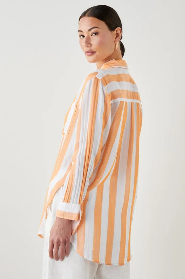 Tops Women Rails Jaylin Shirt Ortona Stripe
