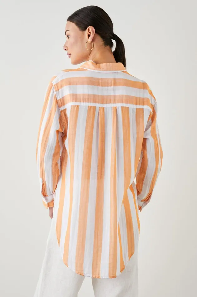 Tops Women Rails Jaylin Shirt Ortona Stripe