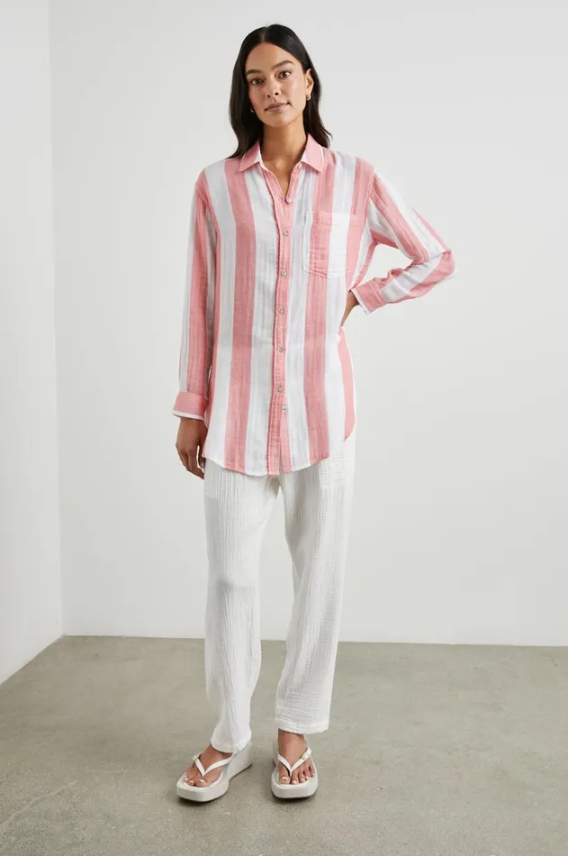 Tops Women Rails Jaylin Shirt Playa Stripe