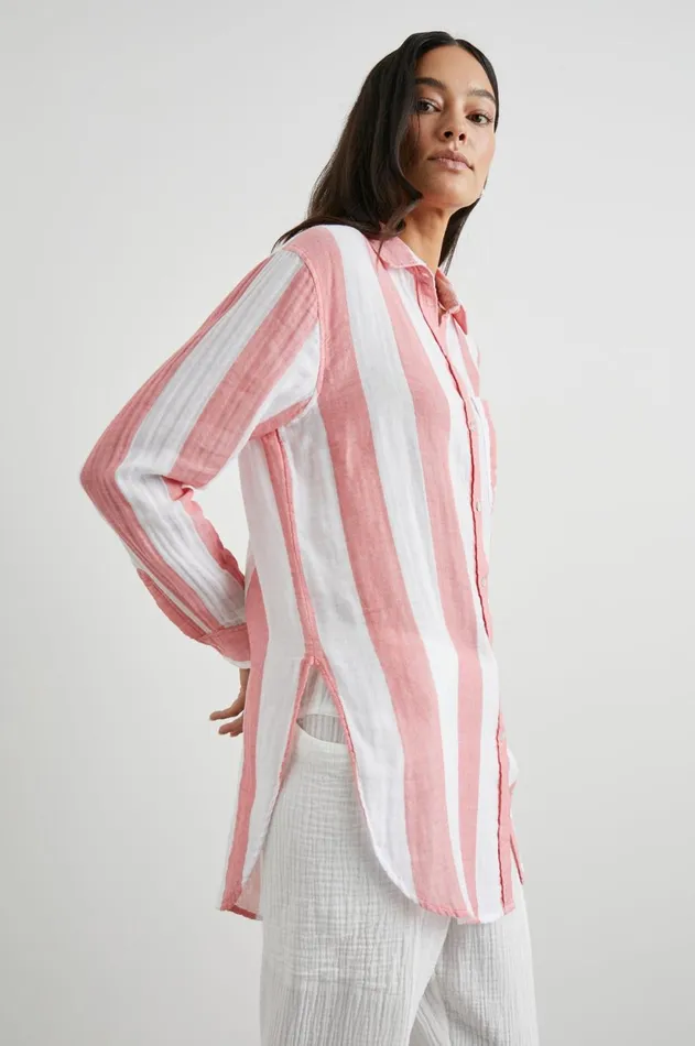 Tops Women Rails Jaylin Shirt Playa Stripe