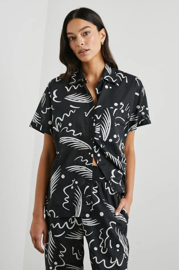 Tops Women Rails Jeanne Shirt Tahiti Night