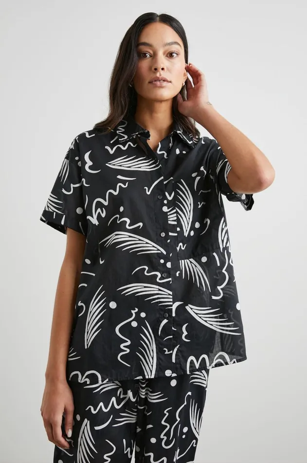 Tops Women Rails Jeanne Shirt Tahiti Night