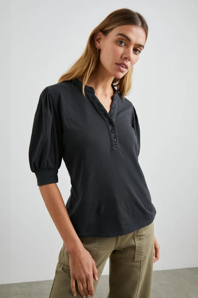 Tops Women Rails Jewel Top Washed Black