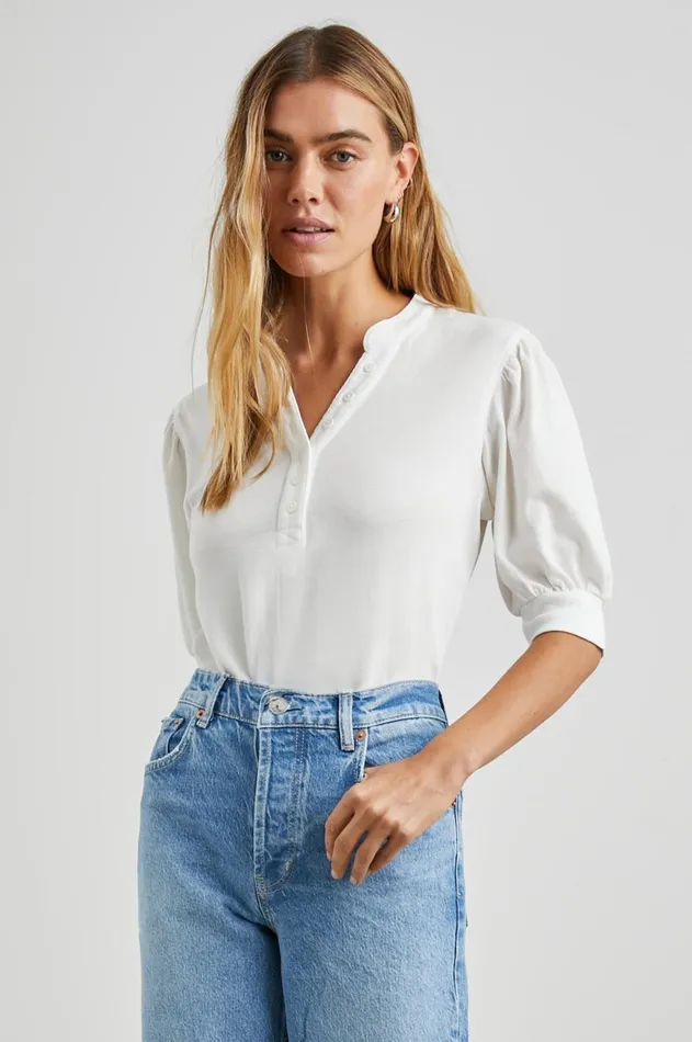 Tops Women Rails Jewel Top White