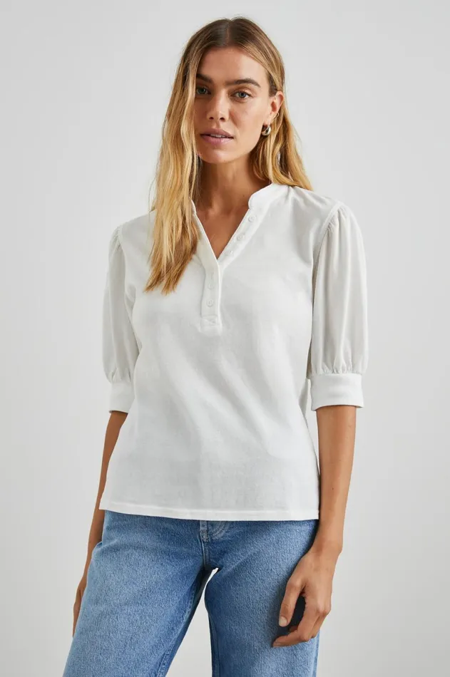 Tops Women Rails Jewel Top White