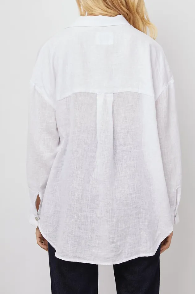 Tops Women Rails Jocelyn Shirt White