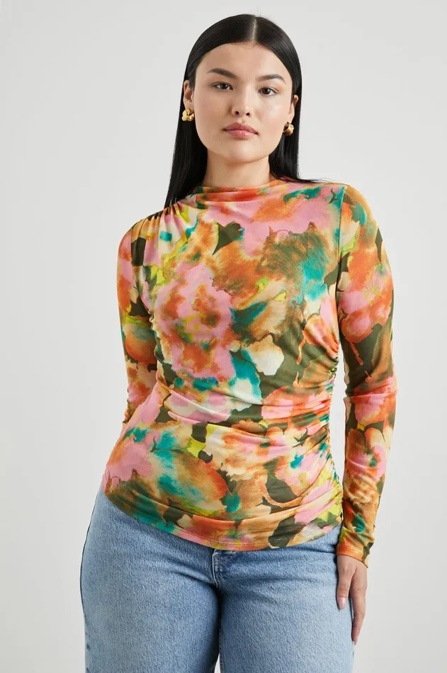 Tops Women Rails Joelle Top Terra Floral
