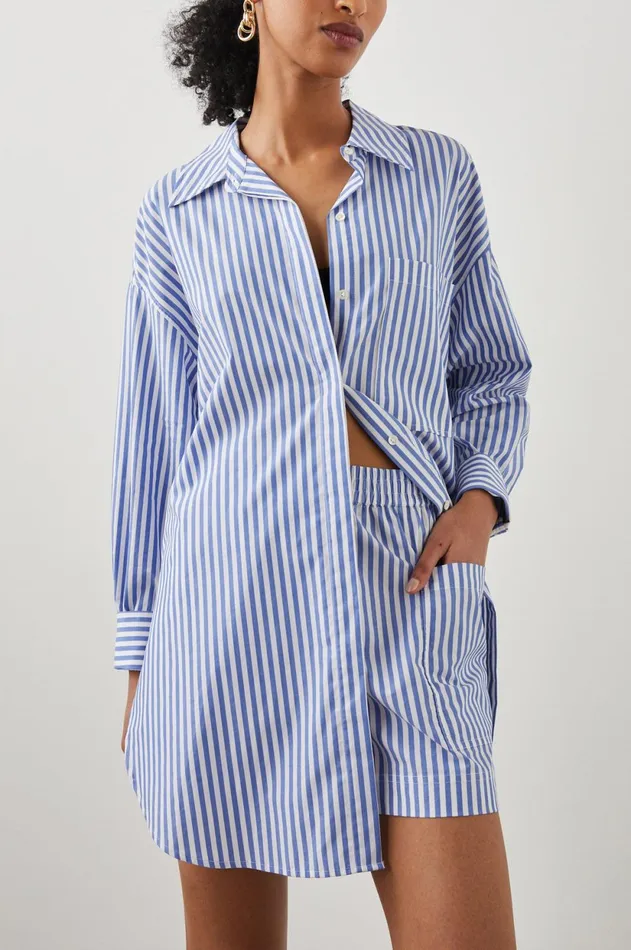 Tops Women Rails Joey Shirt Rivera Stripe