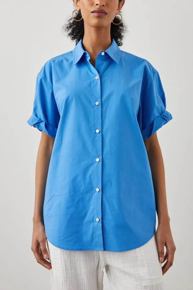Tops Women Rails Jojo Shirt Pacific