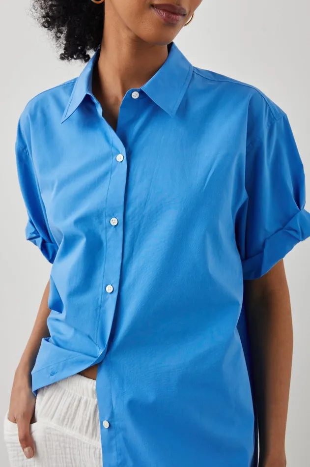 Tops Women Rails Jojo Shirt Pacific
