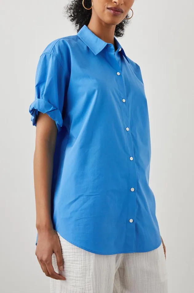 Tops Women Rails Jojo Shirt Pacific