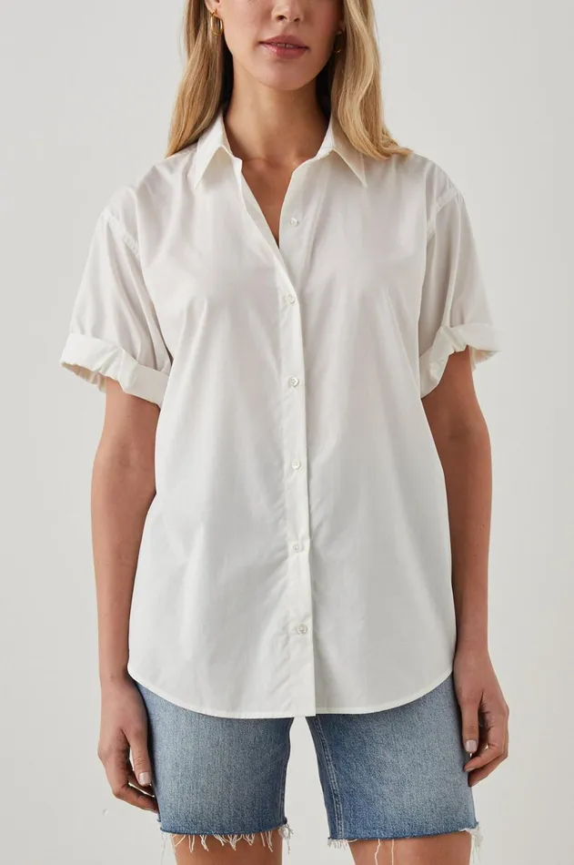 Tops Women Rails Jojo Shirt White