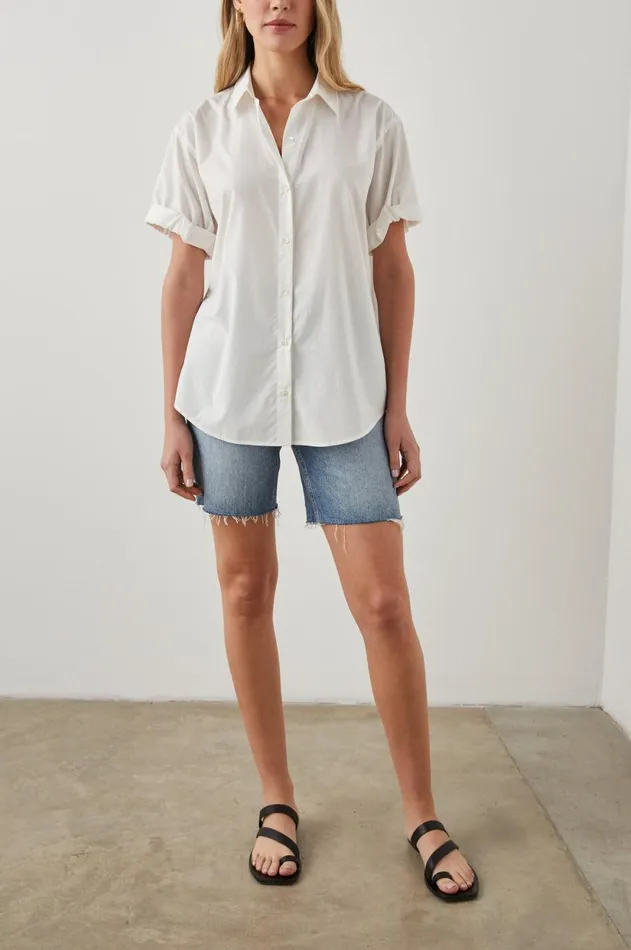 Tops Women Rails Jojo Shirt White