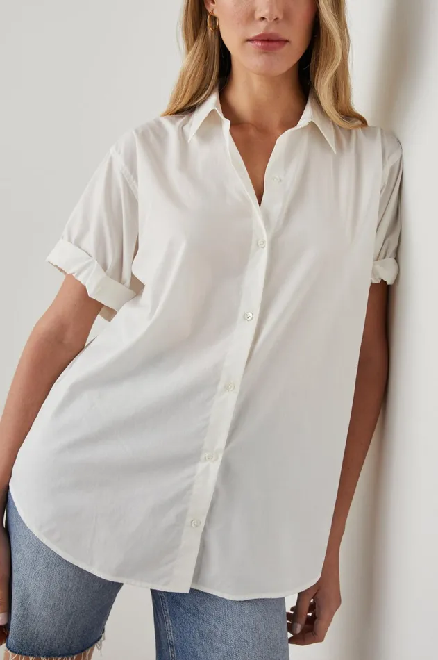 Tops Women Rails Jojo Shirt White