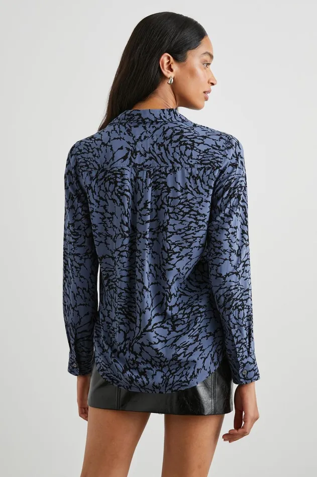 Tops Women Rails Josephine Shirt Jagged Marble