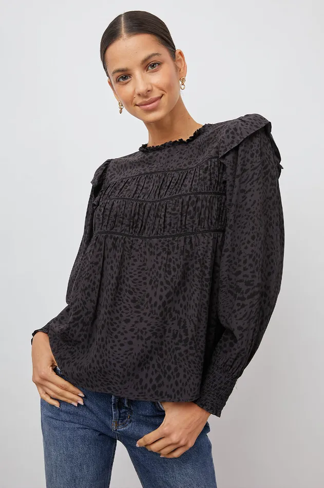 Tops Women Rails Kadi Top Spotted Slate