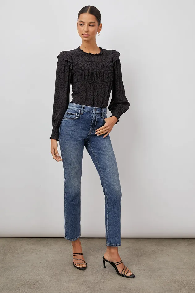 Tops Women Rails Kadi Top Spotted Slate