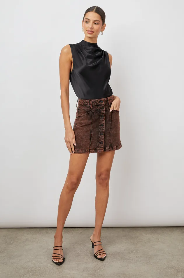 Tops Women Rails Kaleen Top Black
