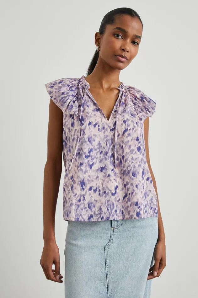 Tops Women Rails Karysa Top Pink Ikat