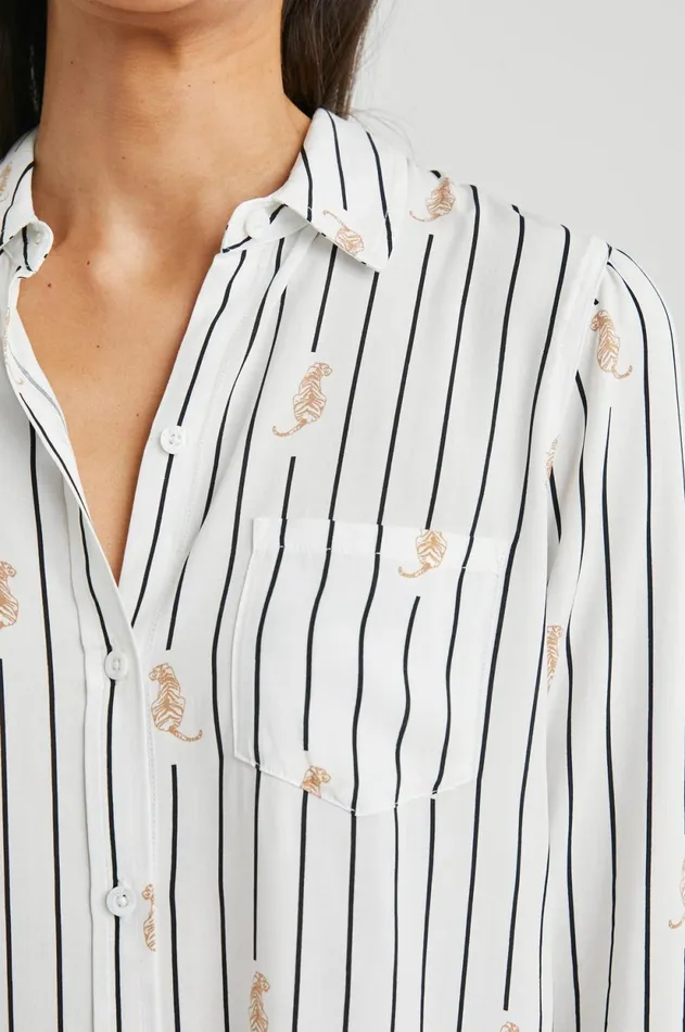 Tops Women Rails Kathryn Shirt Striped Tigers