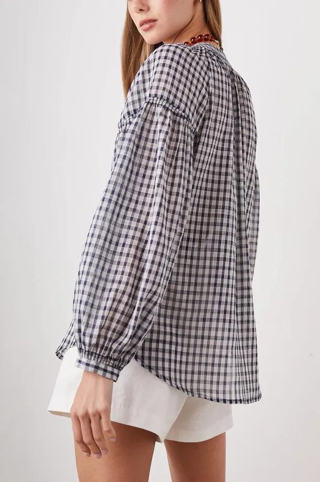 Tops Women Rails Kenlie Shirt Sailor Check