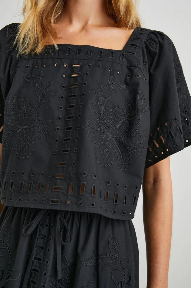 Tops Women Rails Laine Top Black