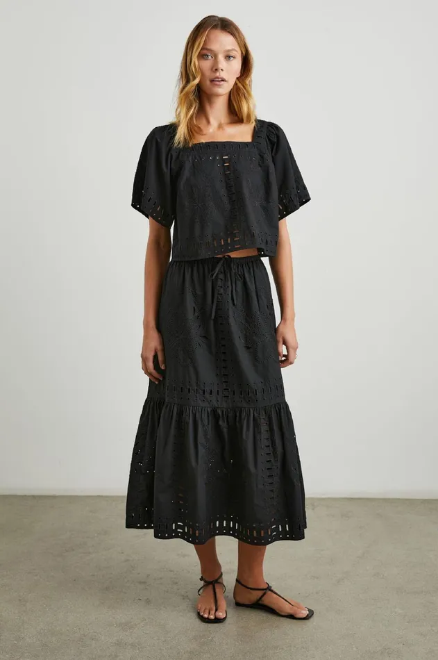 Tops Women Rails Laine Top Black