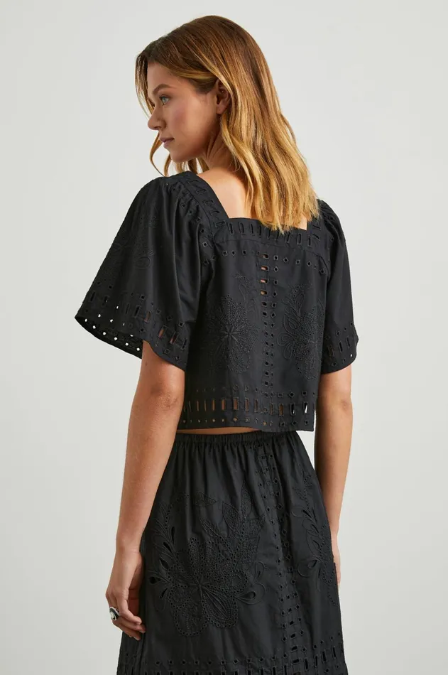 Tops Women Rails Laine Top Black
