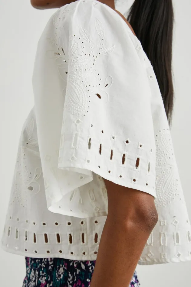 Tops Women Rails Laine Top White