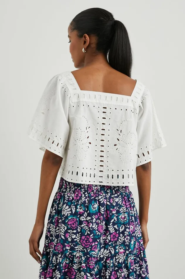 Tops Women Rails Laine Top White