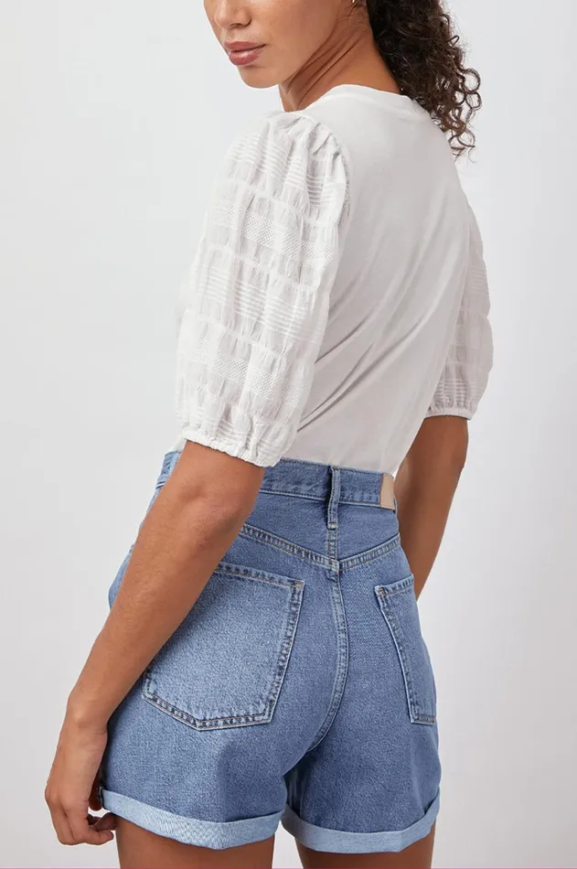 Tops Women Rails Liza Top White Seersucker