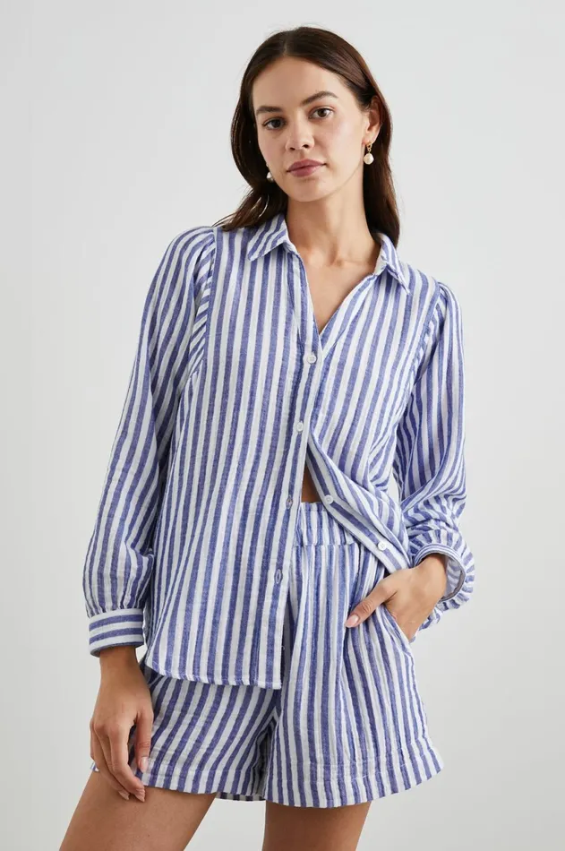 Tops Women Rails Lo Shirt Anacapa Stripe
