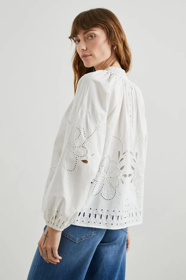 Tops Women Rails Lucinda Top White