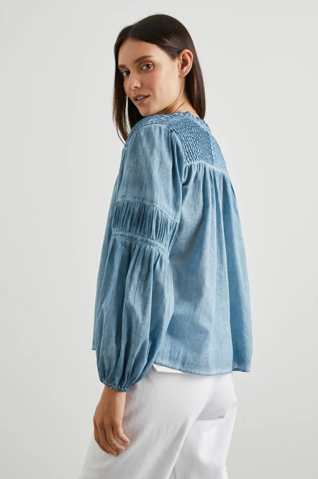 Tops Women Rails Marli Top Faded Blue