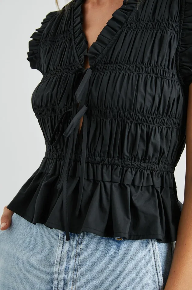 Tops Women Rails Martine Top Black