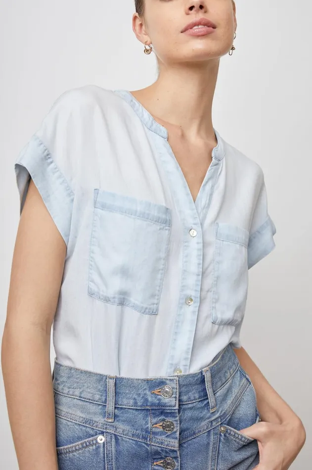 Tops Women Rails Mel Shirt Light Vintage