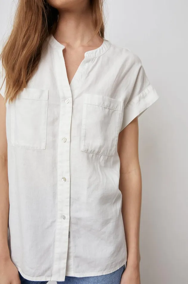 Tops Women Rails Mel Shirt White