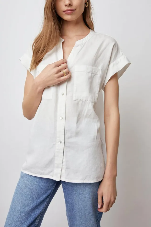 Tops Women Rails Mel Shirt White