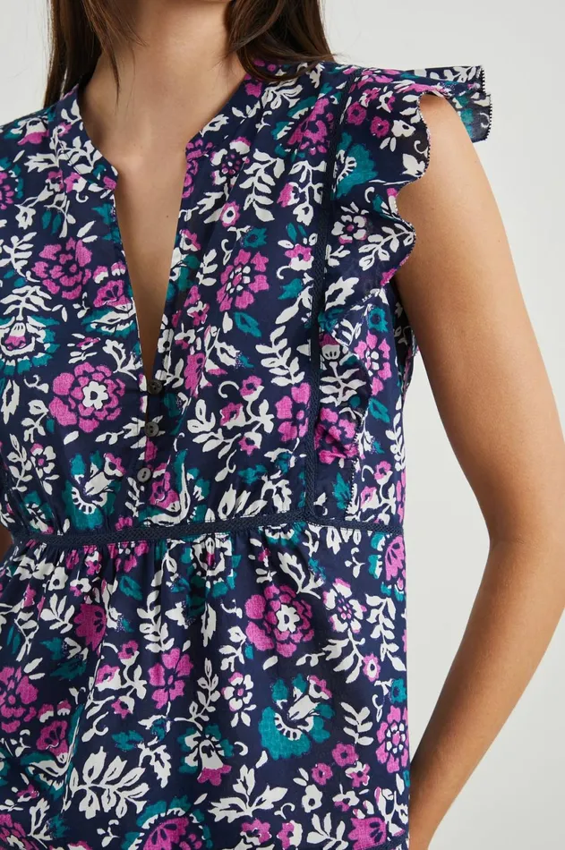 Tops Women Rails Misha Top Woodblock Floral
