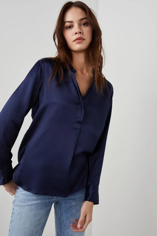 Tops Women Rails Nissa Top Navy