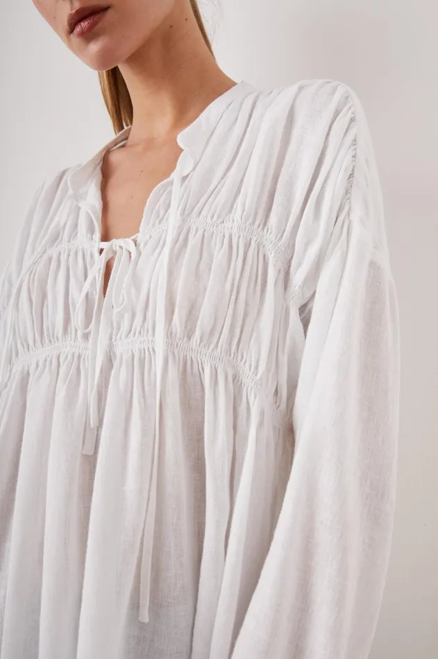 Tops Women Rails Ophelia Shirt True White