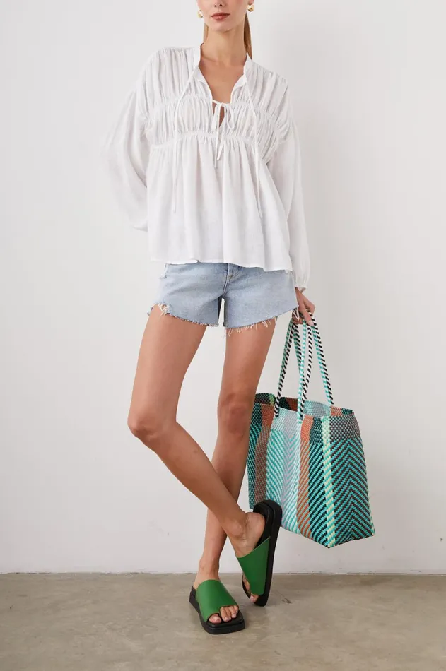 Tops Women Rails Ophelia Shirt True White