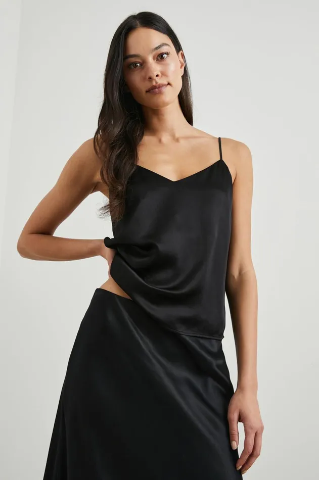 Tops Women Rails Paola Top Black