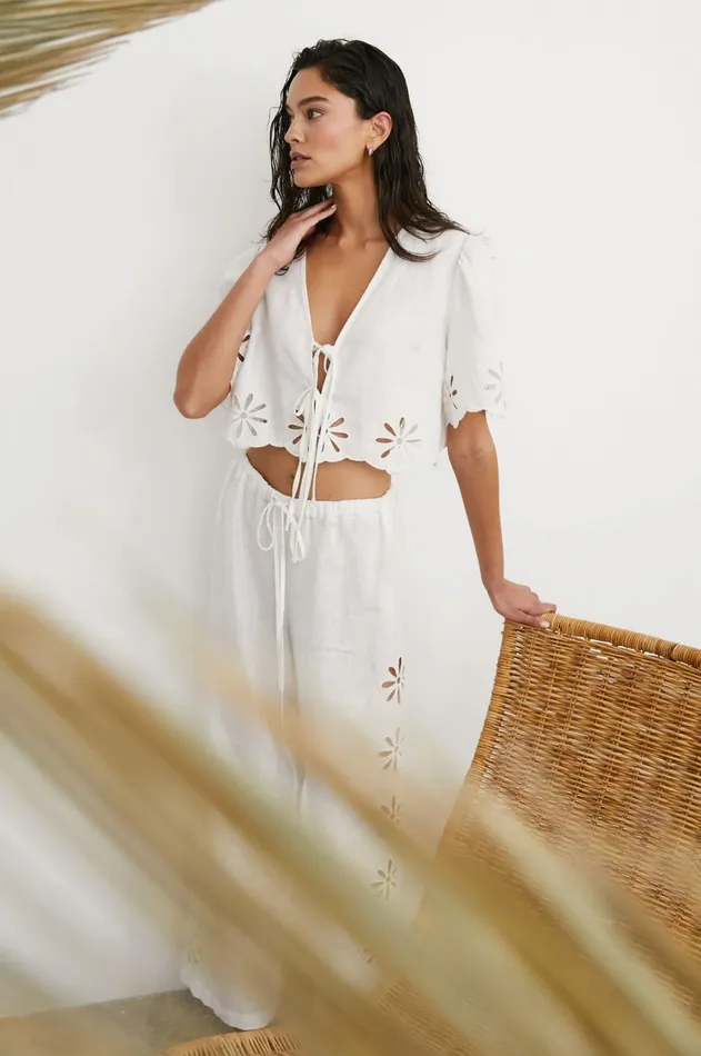 Tops Women Rails Pari Top White Eyelet