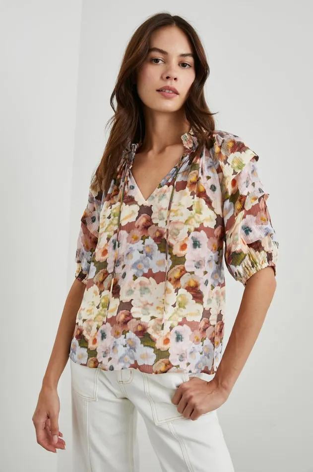 Tops Women Rails Paris Top Painted Floral