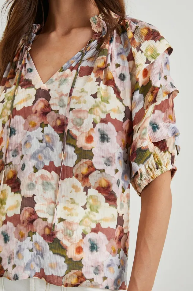 Tops Women Rails Paris Top Painted Floral