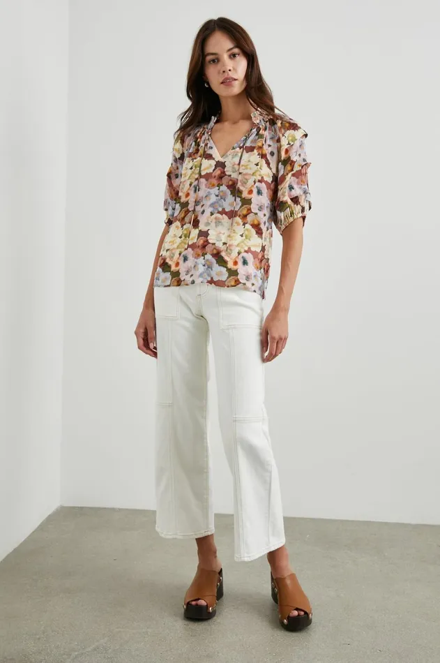 Tops Women Rails Paris Top Painted Floral
