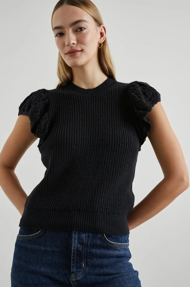 Tops Women Rails Penelope Top Black