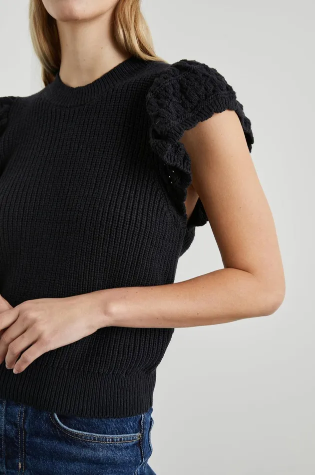 Tops Women Rails Penelope Top Black