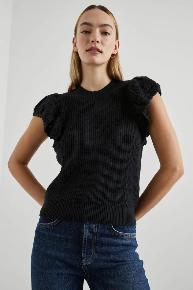 Tops Women Rails Penelope Top Black